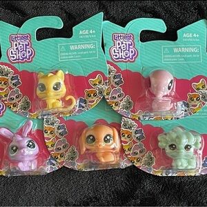 Littlest Pet Shop Mini, Lot Of 5